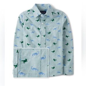 Boy button up shirt